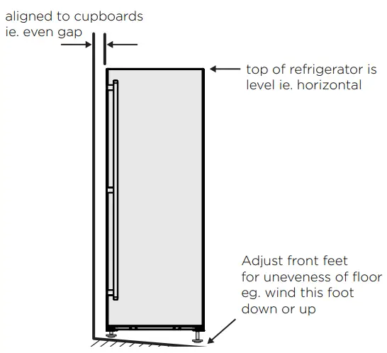 Westinghouse WRB3504S Single Door Refrigerator - step 3