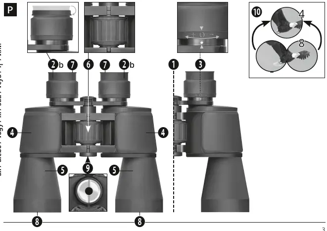 BRESSER 9676203 Primax 8x56 Binoculars 2
