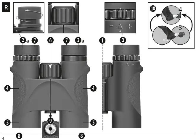 BRESSER 9676203 Primax 8x56 Binoculars 3