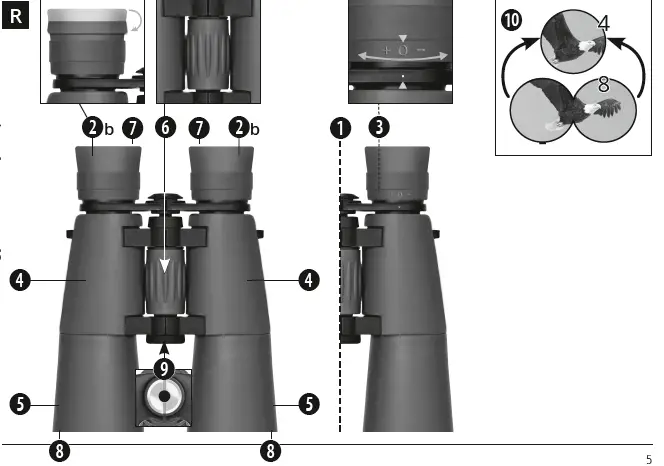 BRESSER 9676203 Primax 8x56 Binoculars 4
