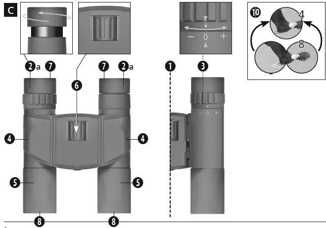 BRESSER 9676203 Primax 8x56 Binoculars 5