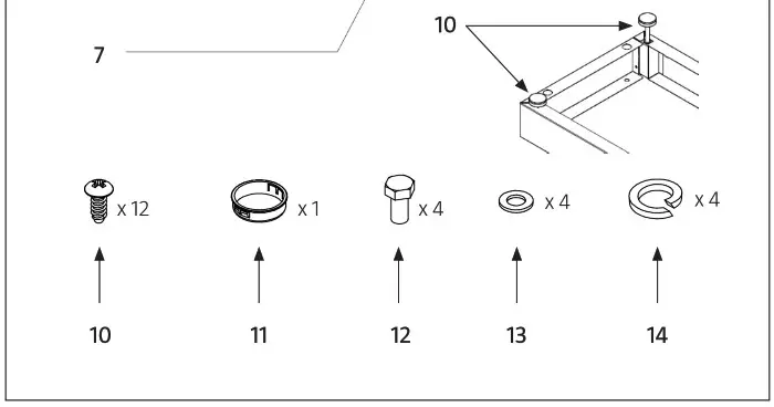 Hard Head 006409 Wall Cabinet 2 Routers - overview 2
