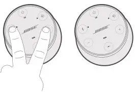 BOSE Soundlink Revolve - press and hold the Bluetooth® button and + simultaneously