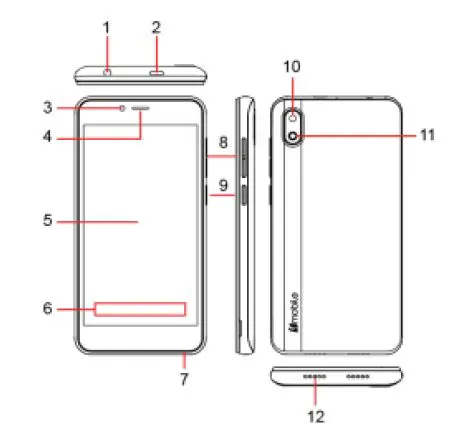 bmobile Series B Android 11 Go Edition Entry-Level Phone 9