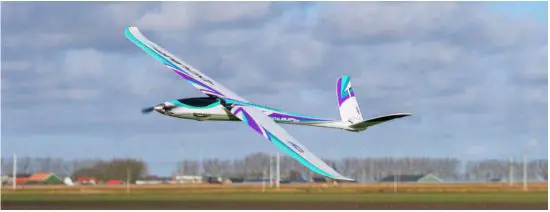 DURAFLY 9499000125 0 Excalibur 1600mm V Tail Glider - figure 1