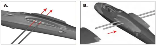 DURAFLY 9499000125 0 Excalibur 1600mm V Tail Glider - figure 9