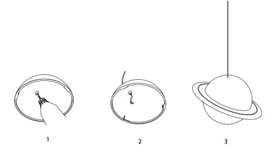 COSMIC ISLAND MP-1 Wireless speaker and LED light - Optional Installation