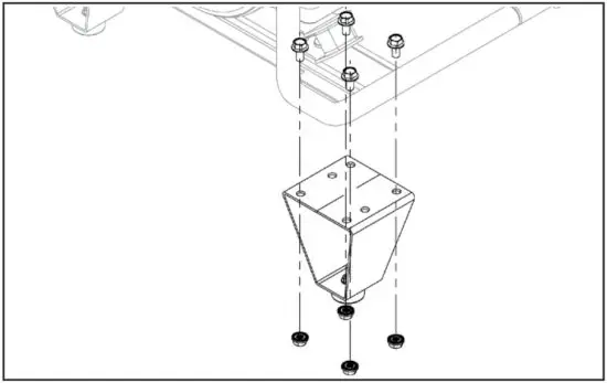 KOHLER Gen 5.0 Portable Generator - Leg Kit