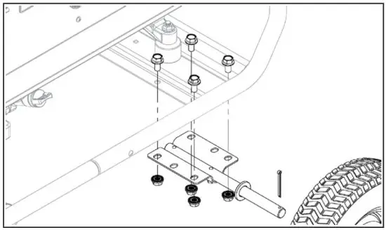 KOHLER Gen 5.0 Portable Generator - Wheel Kit