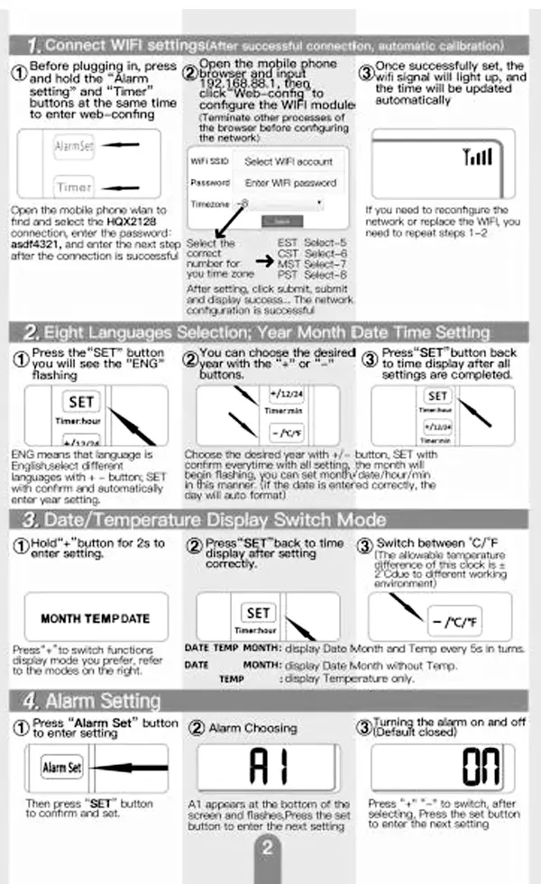 Electronic Alarm Clock