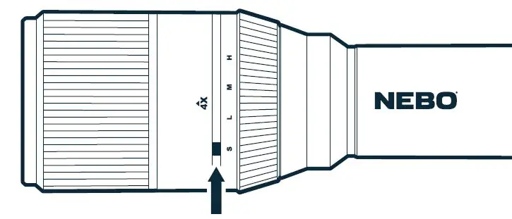 NEBO-NE0022-Davinci-5000-Lumen-Rechargeable-Handheld-Flashlight-fIG-3