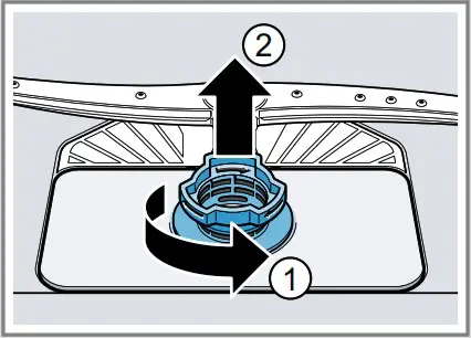 BOSCH SBV6ZCX49E 60cm Total Integrated Dishwasher - Cleaning filters 1
