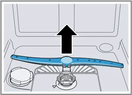BOSCH SBV6ZCX49E 60cm Total Integrated Dishwasher - Cleaning spray arms 2