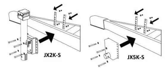 TRAILER VALET JX Series 2K Side-Hand-Crank-Jack-FIG-5
