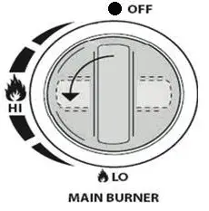 KLARSTEIN 10033558 Pasadena Gas Smoker Grill - Lighting instructions