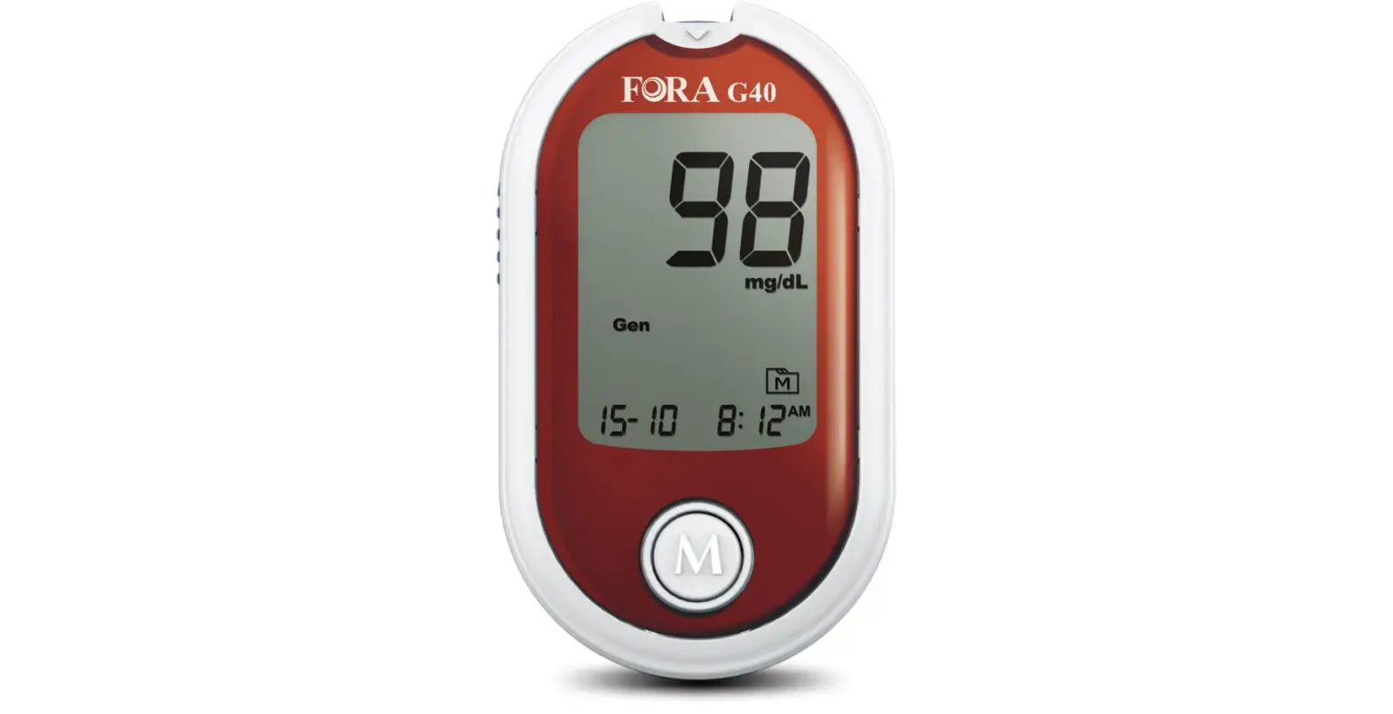 Fora G40 Blood Glucose Monitoring System Owner's Manual