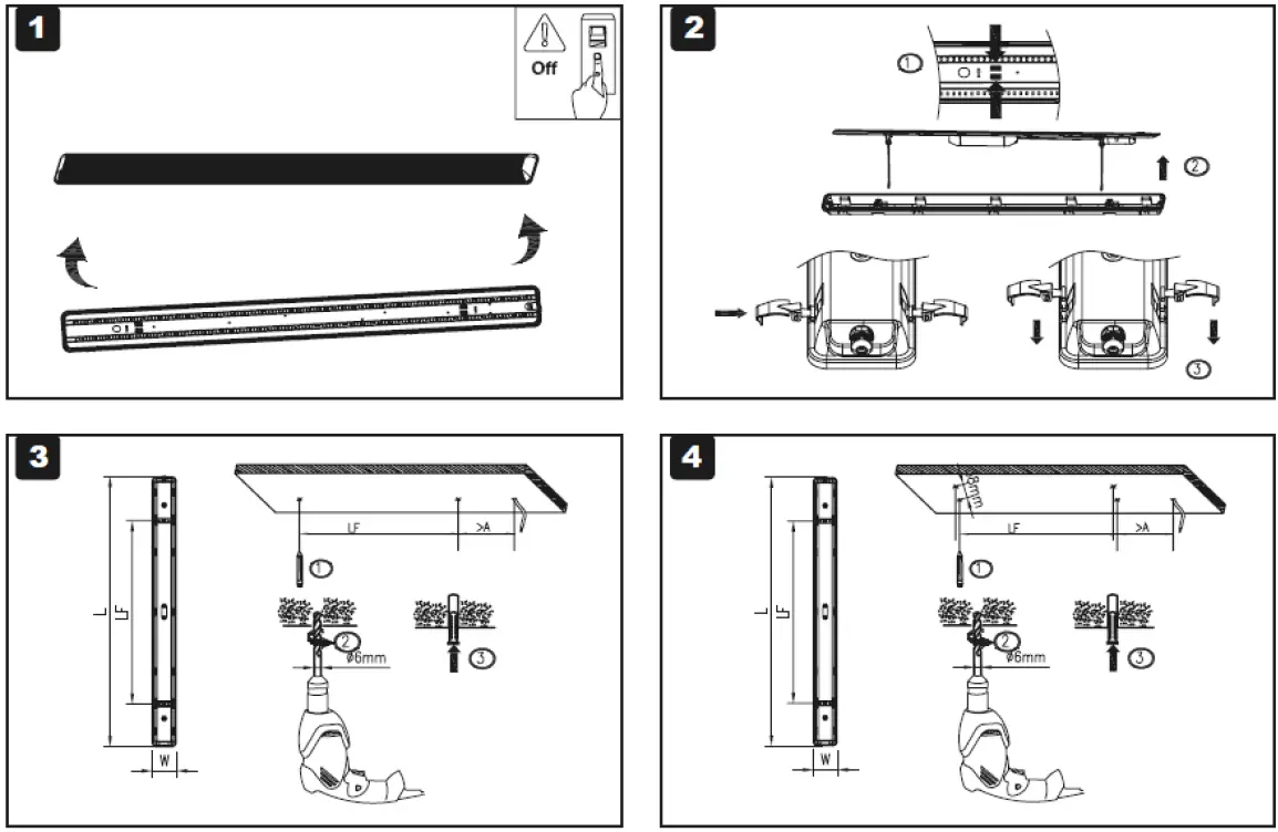 4lite-Single-6ft-LED-Non-Corrosive-Batten-35W-3823lm-230V-1