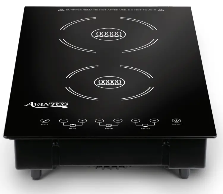 AVANTCO-177ID18DB-3100-Watt-1800W-Rear-&-1300 Front-Double-Drop-In-Induction-Range -product
