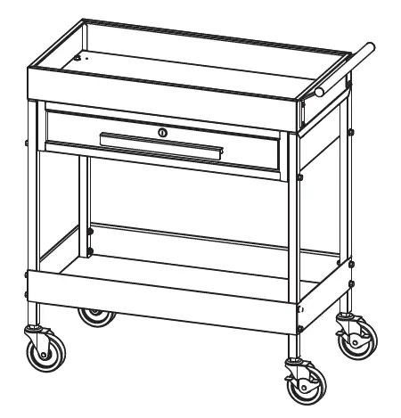 1-Drawer Tool Cart