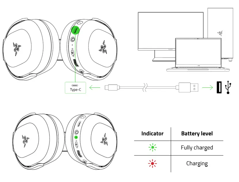 RAZER RZ04-04430100-R3M1 Barracuda X 2022 Wireless Stereo Gaming Headset - fig 15