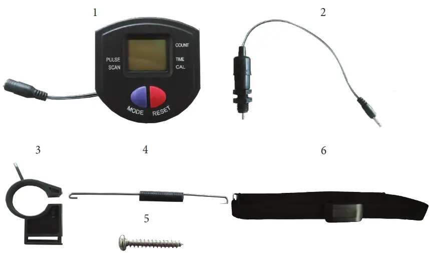 Yangzhou Jiuxin Sports Technology TP005 Trampoline Bluetooth Counter - Section 2 Parts Draw
