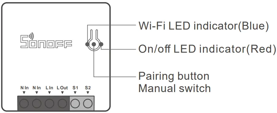 Sonoff DIY MINIR2 Wi Fi Smart Switch - 6