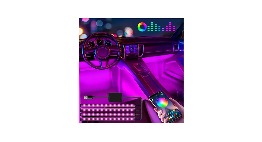 Keepsmile Ks-1213 Rgb Car Led Strip Light User Manual