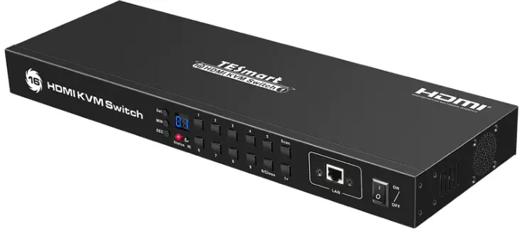 TESmart HKS1601A10 16x1 HDMI KVM Switch-fig1