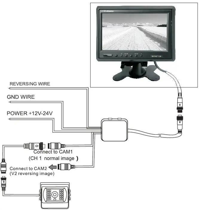 NEXTECH QM3752 TFT LCD Monitor with Remote 02