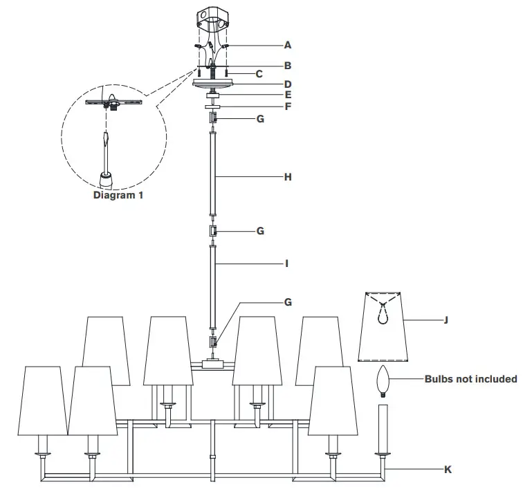 visual comfort CHC5070 Modica XL Ring Chandelier 2