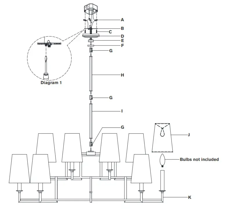 visual comfort CHC5070 Modica XL Ring Chandelier