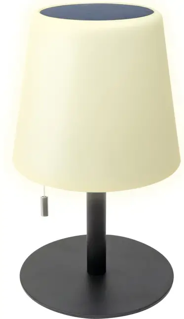 SCHWAIGER 660166 RGB LED Outdoor Solar Table Lamp