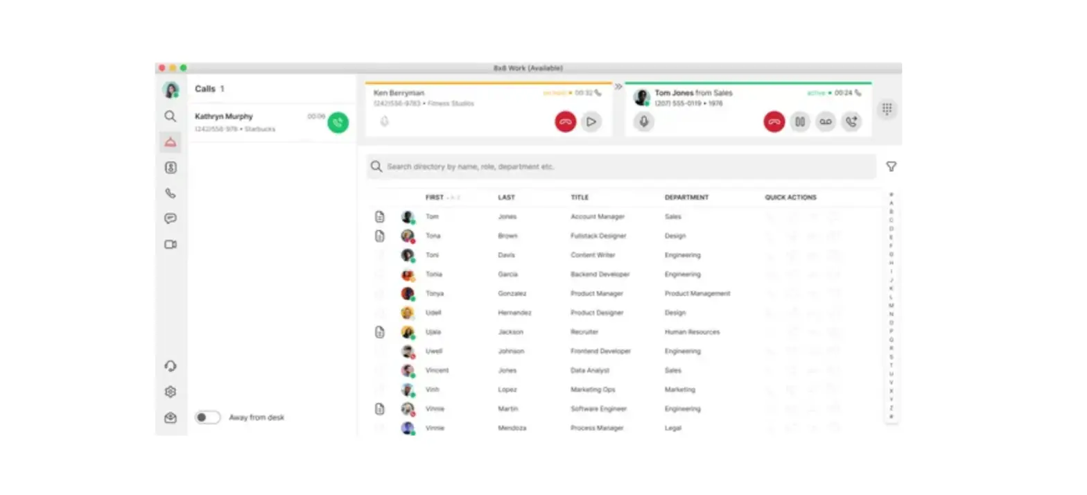 Software S 8x8 Frontdesk Receptionists Call Management Software User Guide