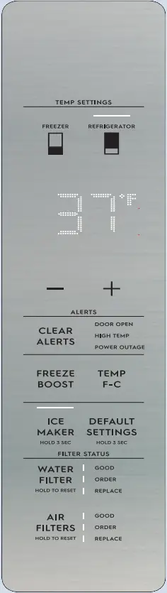 Electrolux ERFC2393AS Stainless Steel Counter Depth French Door Refrigerator - fig 4