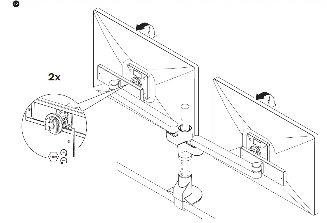 innovative-STX-02-SLD-Staxx-Dual-Articulating-Monitor-Mount-fig14