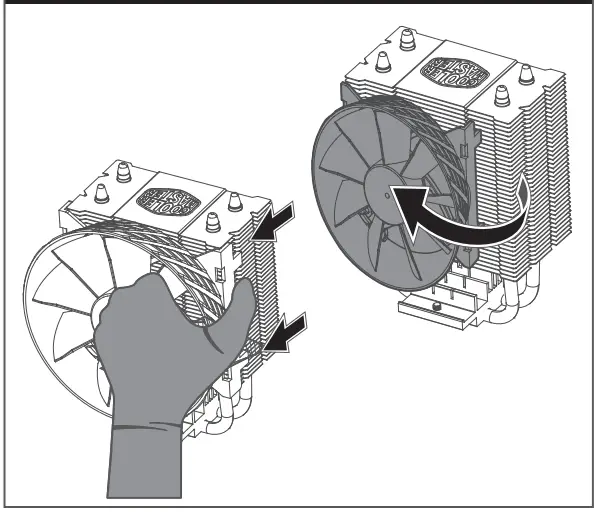 COOLER MASTER Hyper T200 CPU Air Cooler-fig3