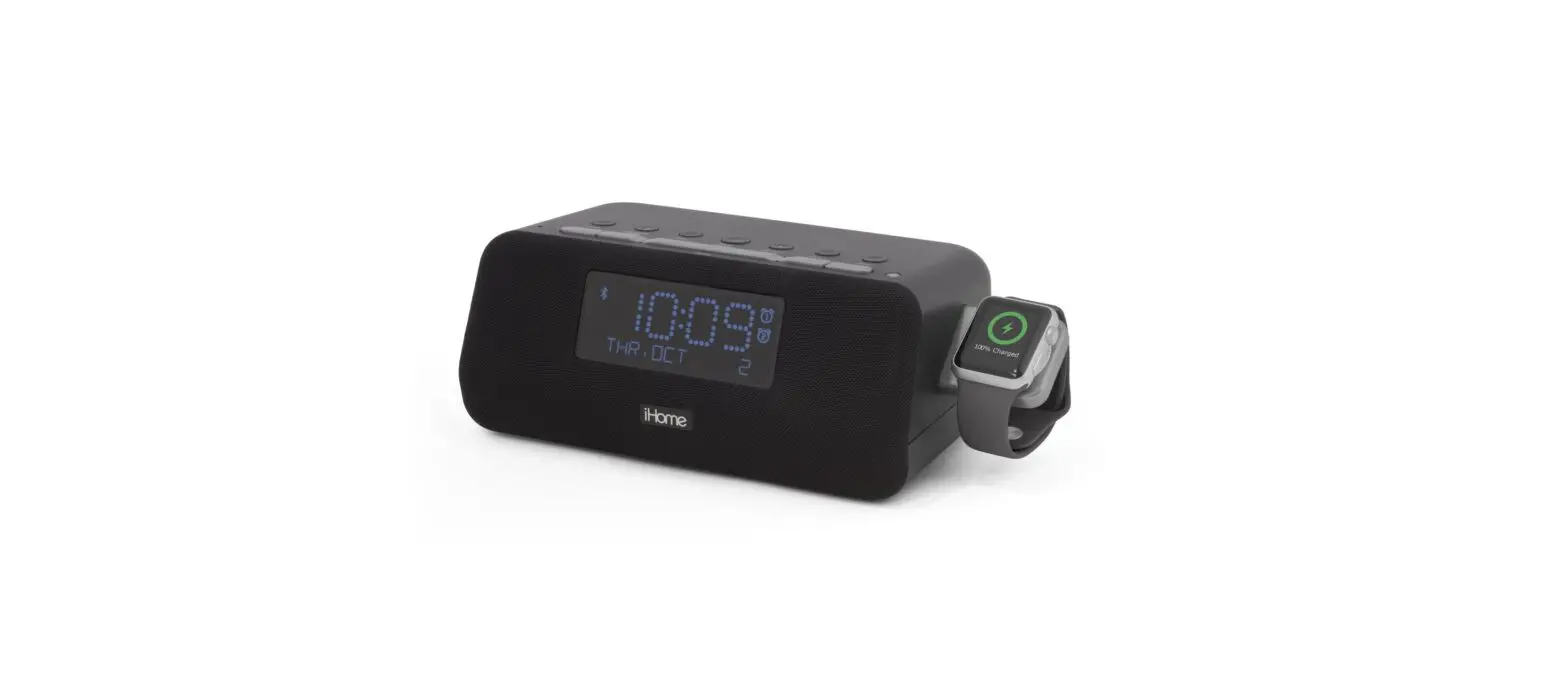 Ihome Ibt395 Dual Alarm Clock With Bluetooth Speaker And Usb Charging User Manual