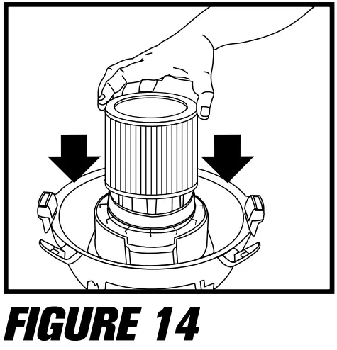 shop vac SH14-C450 12 Gallon Stainless Steel Wet Dry Vacuum - Fig 18