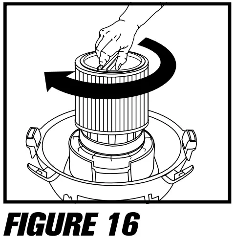 shop vac SH14-C450 12 Gallon Stainless Steel Wet Dry Vacuum - Fig 22