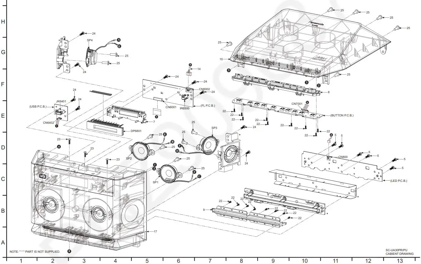 Panasonic-SC-UA30PR-Wireless-Speaker-System-FIG-1