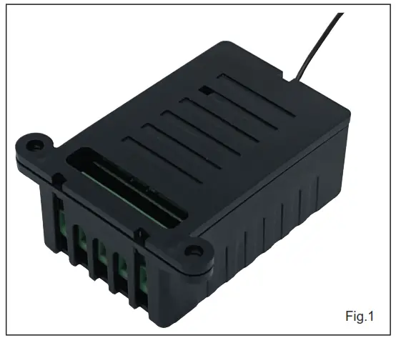 CDVI SEL2641R433 RC Bluetooth Controlled Radio Receiver - Fig