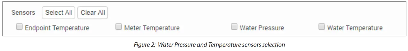 Badger Meter E-Series G2 Ultrasonic Meter - Settings page