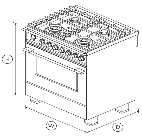 FISHER PAYKEL OR30SCG6W1 Dual Fuel Range-fig2