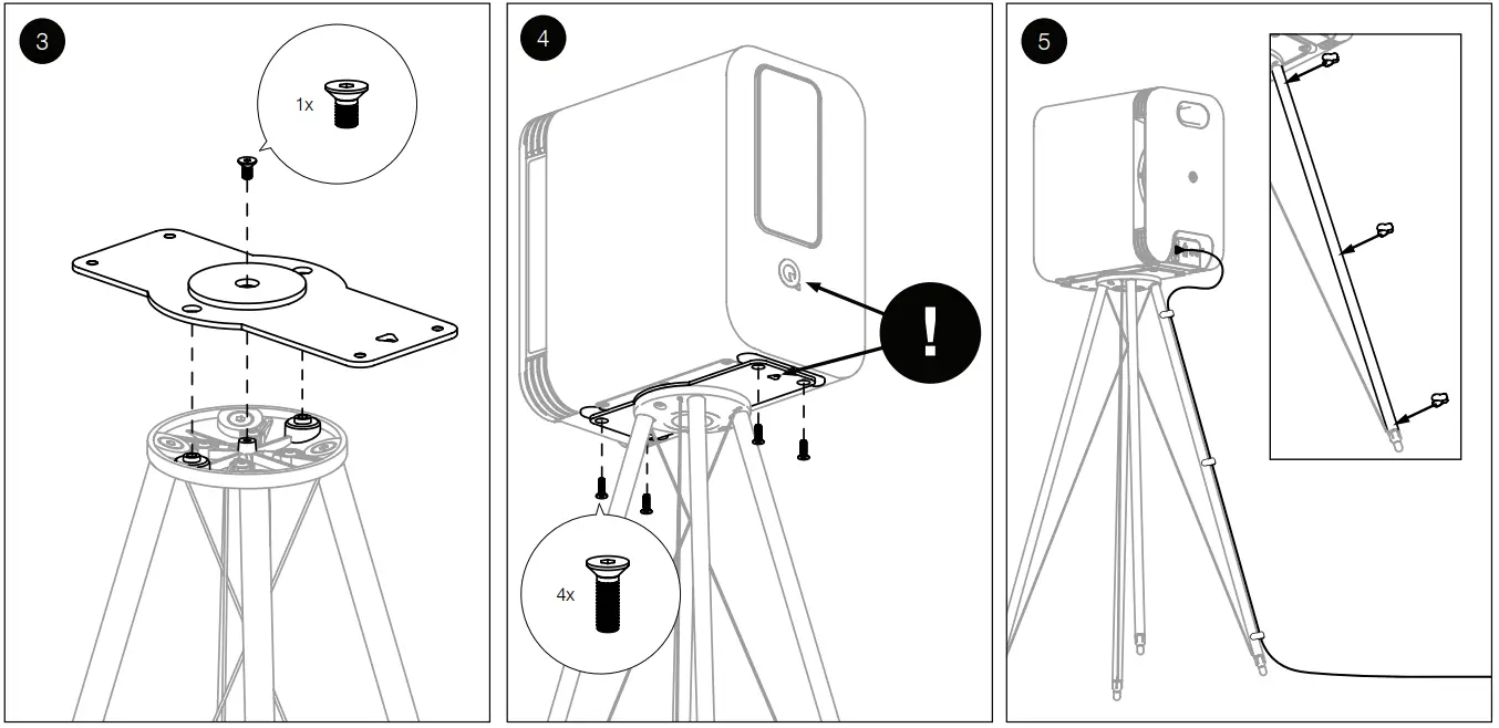 ACOUSTICS FS75 Speaker Stand - fig