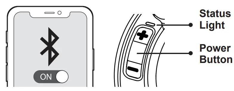 BUXTON BHP 7300 Wireless Stereo Headphone - Bluetooth Pairing