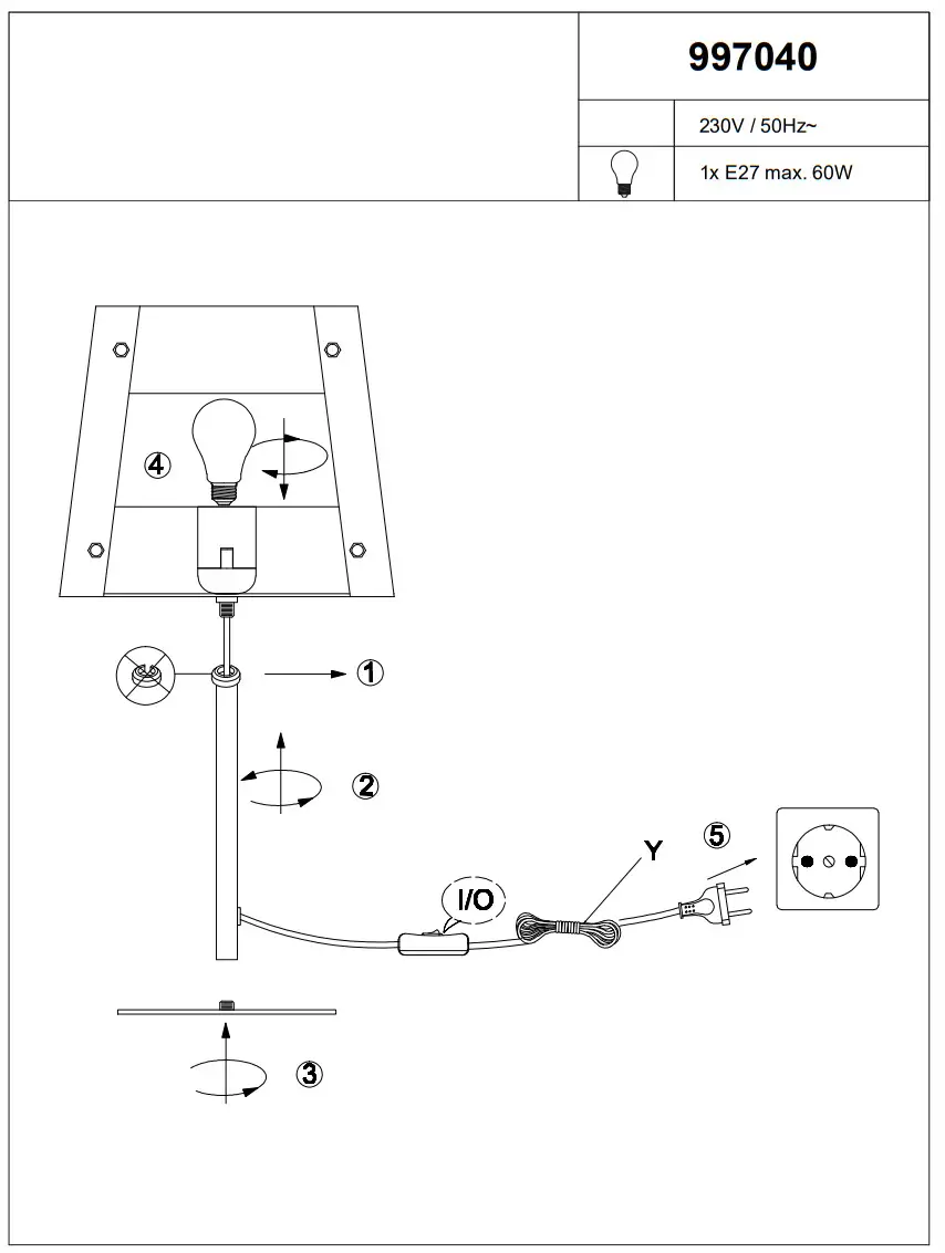 Paul Neuhaus 15722 Table Lamp