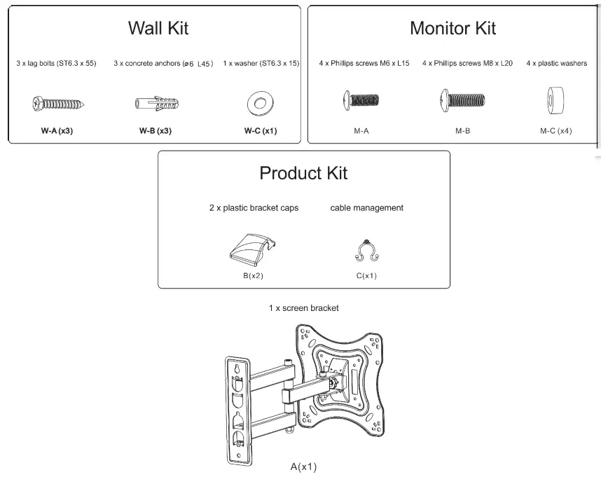 DMT PLB-2342FM Showgear - part list