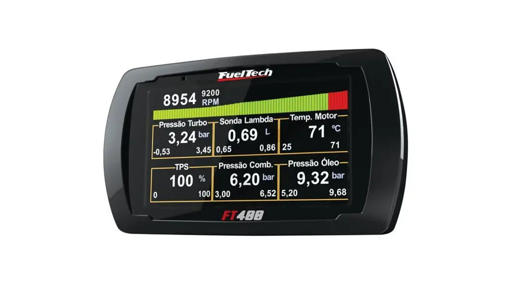 Fueltech Ft400 Ecu And Screen Combo With Harness User Manual