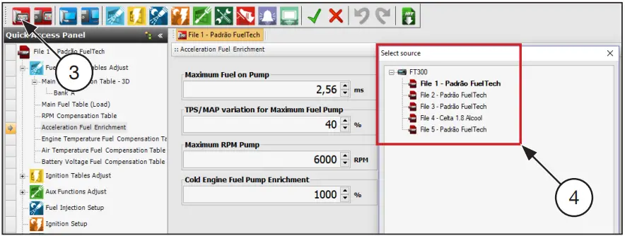FuelTech FT400 ECU and Screen Combo with Harness - Fig 4