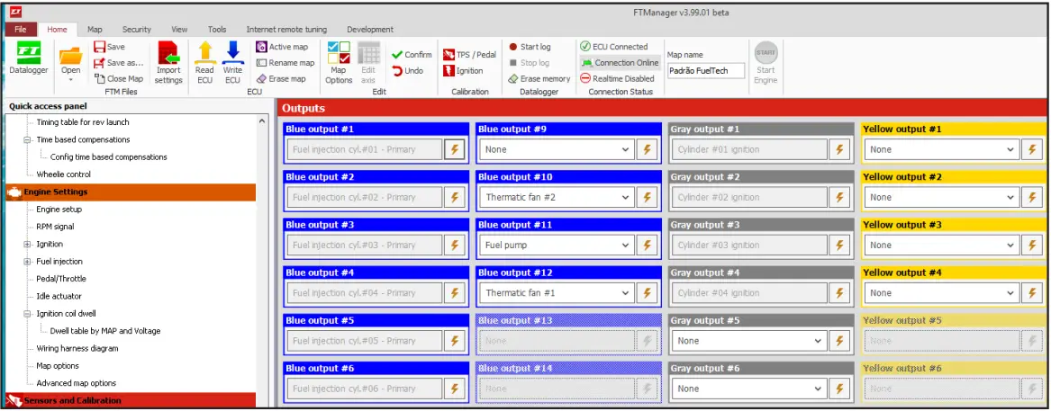 FuelTech FT400 ECU and Screen Combo with Harness - Fig 9